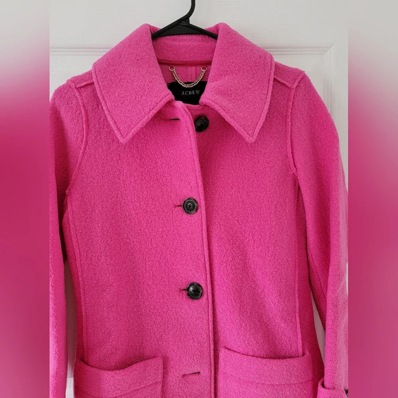 J Crew Lady Coat in Italian Boiled Wool NWT - Picture 7 of 9